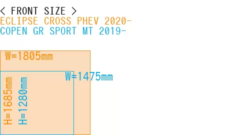 #ECLIPSE CROSS PHEV 2020- + COPEN GR SPORT MT 2019-